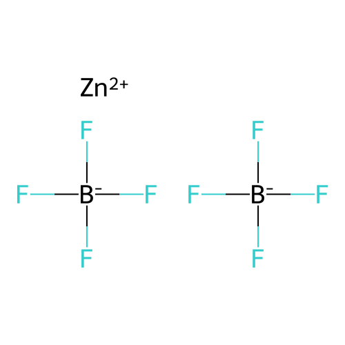 氟硼酸锌 structure