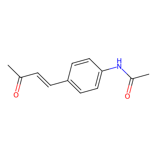 4'-(3-Oxo-1-butenyl)acetanilide structure