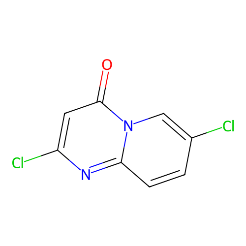 2,7-dichloro-4H-pyrido(1,2-a)pyrimidin-4-one structure