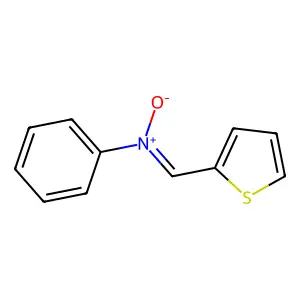 N-Phenyl-1-(thiophen-2-yl)methanimine oxide structure