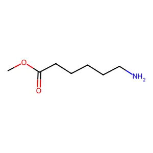 (6-Methoxy-6-oxohexyl)azanium structure