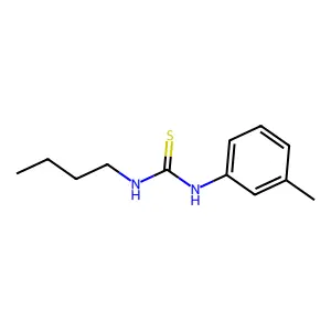 1-Butyl-3-(3-methylphenyl)thiourea structure