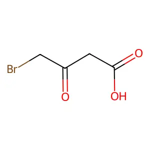 Butanoic acid, 4-bromo-3-oxo- structure