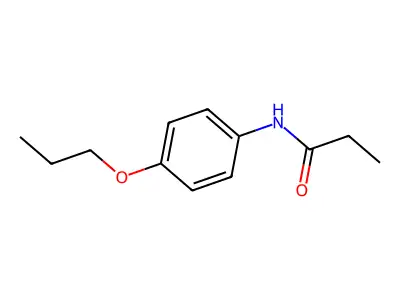 N-(4-propoxyphenyl)propanamide structure