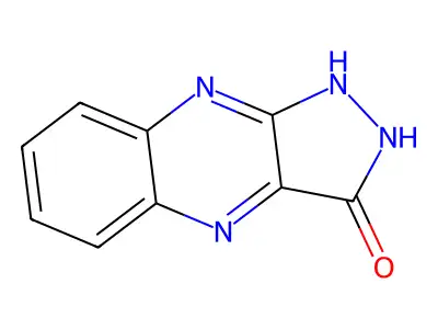 1,2-Dihydro-3H-pyrazolo[3,4-b]quinoxalin-3-one structure