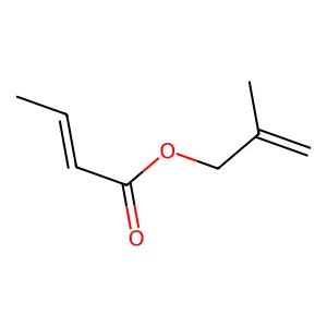 2-甲基-2-丁烯酸-2-丙烯-1-酯 structure
