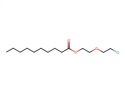 2-(2-chloroethoxy)ethyl Decanoate structure