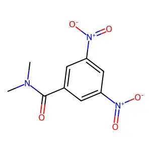 N,N-Dimethyl-3,5-dinitrobenzamide structure