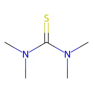 Tetramethylthiourea structure