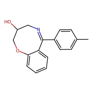 3-Piperidinol, 1-methyl-, 3-(1-aziridinyl)propionate structure