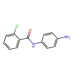 N-(4-aminophenyl)-2-chlorobenzamide structure