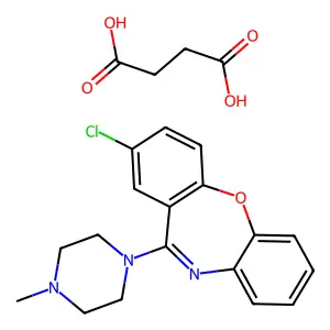 Loxapine Succinate structure