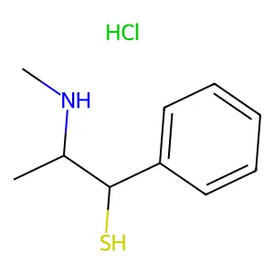 Ephedrine, thio-, hydrochloride, L-erythro- structure