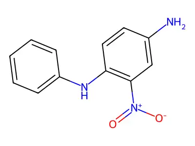 4-Amino-2-nitrodiphenylamine structure