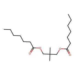 Neopentyl Glycol Diheptanoate structure