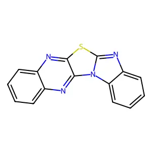 Benzimidazo[2',1':2,3][1,3]thiazolo[4,5-b]quinoxaline structure