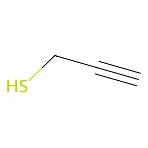 2-丙炔-1-硫醇 structure