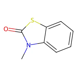 2(3H)-Benzothiazolone, 3-methyl- structure