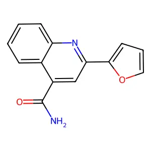 2-(Furan-2-yl)quinoline-4-carboxamide structure