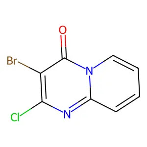 3-Bromo-2-chloro-4h-pyrido[1,2-a]pyrimidin-4-one structure