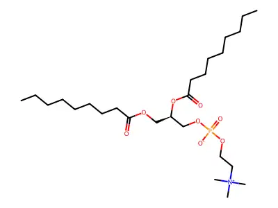 1,2-Dinonanoylphosphatidylcholine structure