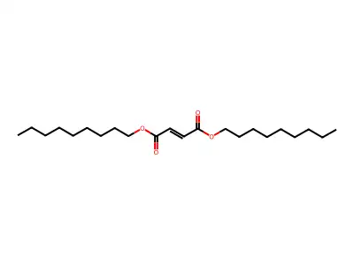 Dinonyl but-2-enedioate structure