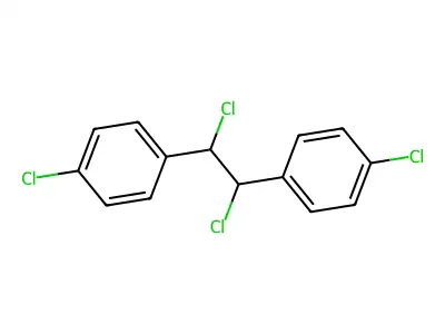 1,2-Bis(4-chlorophenyl)-1,2-dichloroethane structure