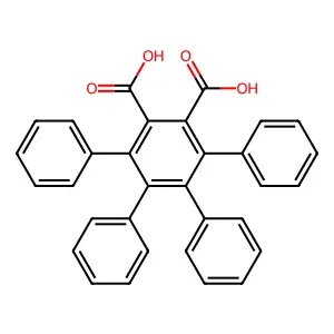 3,4,5,6-四苯基邻苯二甲酸 structure