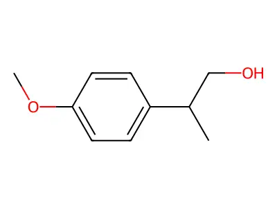 2-(4-Methoxyphenyl)propan-1-ol structure