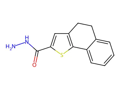 4,5-Dihydronaphtho[1,2-b]thiophene-2-carbohydrazide structure