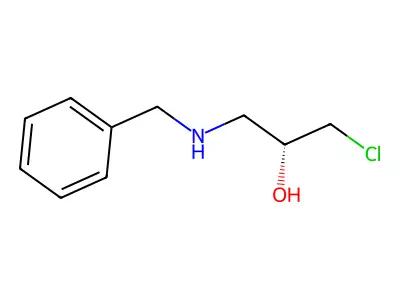 Benzyl-(1-amino-3-chloro-2-propanol) structure