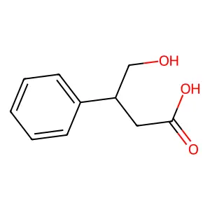 4-羟基-3-苯基丁酸 structure