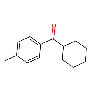 Cyclohexyl(4-methylphenyl)methanone structure