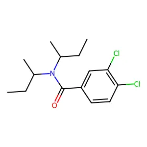 3,4-Dichloro-N,N-di-sec-butylbenzamide structure