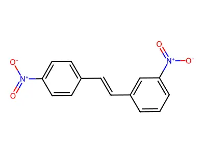 (E)-3,4'-Dinitrostilbene structure