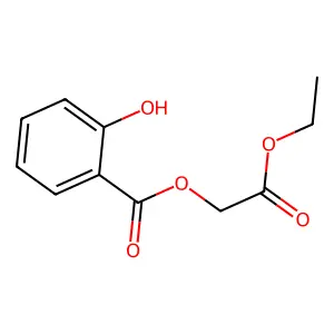 2-Ethoxy-2-oxoethyl salicylate structure