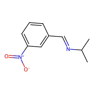 2-Propanamine, N-[(3-nitrophenyl)methylene]- structure