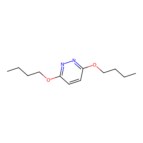 3,6-Dibutoxypyridazine structure