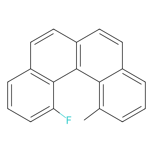 1-Fluoro-12-methylbenzo[c]phenanthrene structure