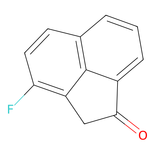 3-Fluoro-1-acenaphthenone structure