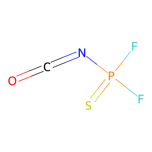 Difluorothiophosphoryl isocyanate structure