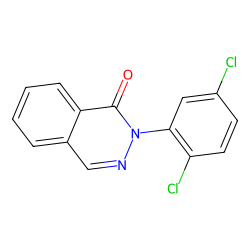 2-(2,5-dichlorophenyl)phthalazin-1(2H)-one structure