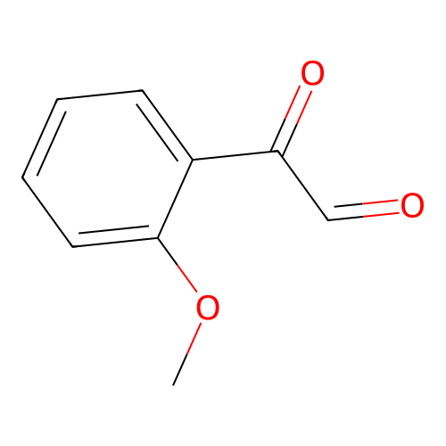 2-(2-Methoxyphenyl)-2-oxoacetaldehyde structure