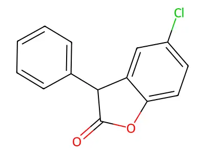 2(3H)-Benzofuranone, 5-chloro-3-phenyl- structure