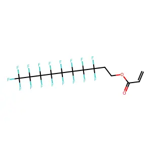 Perfluorooctylethyl acrylate structure