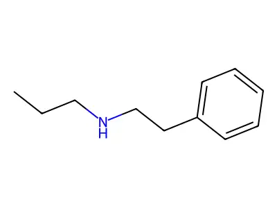 (2-Phenylethyl)propylamine structure