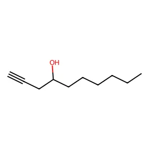 1-Decyn-4-ol structure