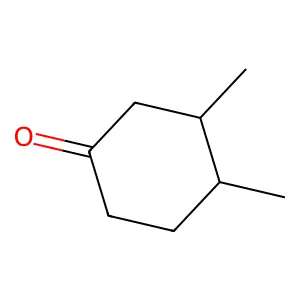 cis-3,4-Dimethylcyclohexanone structure