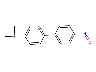 4-(1,1-Dimethylethyl)-4'-nitroso-1,1'-biphenyl structure
