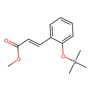 3-[o-[oxy]phenyl]propenoicacidmethylester structure